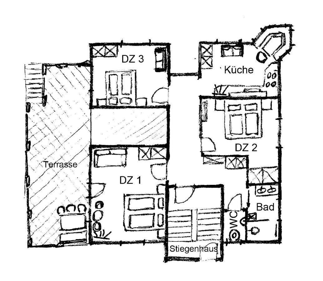 Appartement Schneefloeckchen Mayrhofen Eksteriør bilde