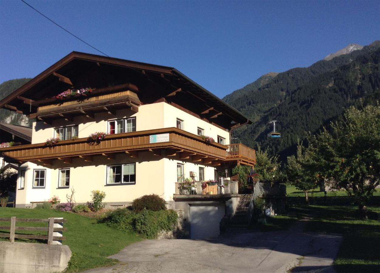 Appartement Schneefloeckchen Mayrhofen Eksteriør bilde